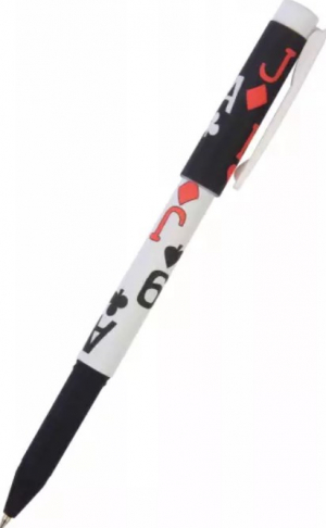 Ручка FreshWrite Игры Карты 07мм синяя