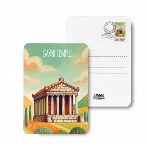 Փոստային բացիկ - Garni Temple