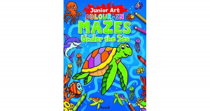 Junior Art Colour in Mazes: Under Sea