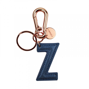 My Initial  - Key Ring - Z - Blue
