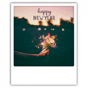 Greeting Card - New Year Bouquet