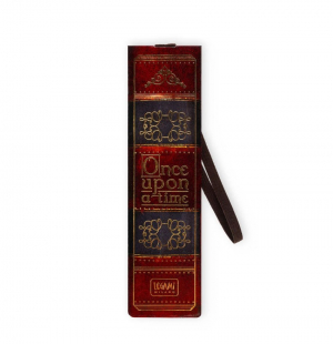 Bookmark With Elastic Band - Vintage Book