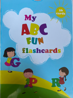 My ABC FUN flashcards