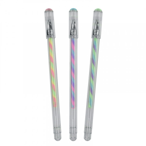 Twist Pen - Set Of 3 Multicoloured Gel Pens
