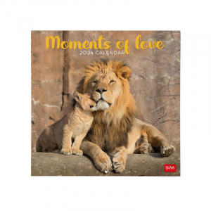 Wall Calendars - 2024 Wall Calendar - Moments Of Love - 30X29 - Animals