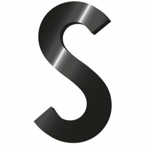 My Initial - Adhesive Letters - S