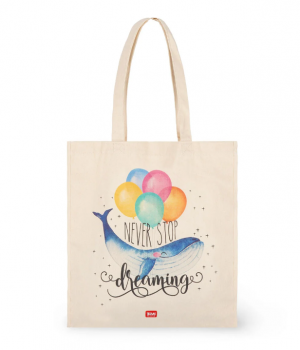 Cotton Bag - Tote Bag - Whale