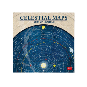 2025 Wall Calendar -Celestial Maps