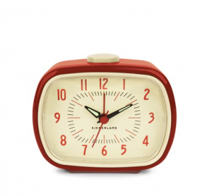 Retro Alarm Clock Red