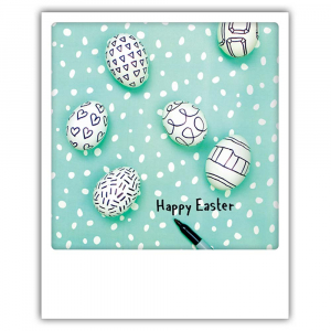 Открытка - happy easter