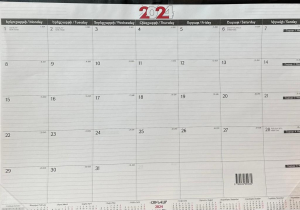 Սեղանի օրացույց 2024