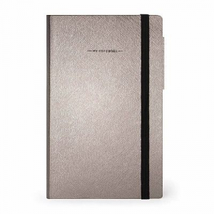 Notebook - My Notebook - Medium Lined - Grey Diamond