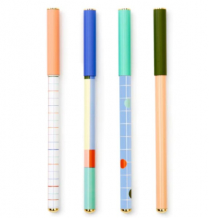 Set Of 4 Ballpoint Pens