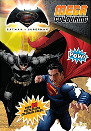 Batman vs Superman Mega Colouring Book