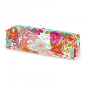 Transparent Pencil Case - Pencil Case - Flowers
