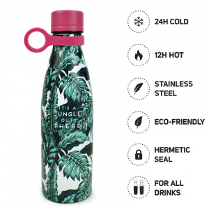 Vacuum Bottle - Hot & Cold 500 Ml - Jungle