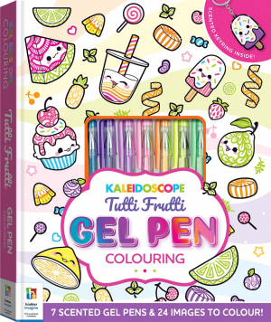 Tutti Frutii - Gel Pen - Colouring