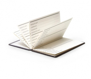 Booklet For Passwords - Sos Password Book