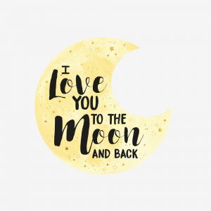 Բացիկ - Greeting Card - Moon