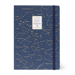 Notebook - Photo Notebook - Large Lined - Stars