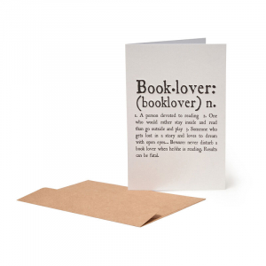 Բացիկ - Large Greeting Card - Greeting Card - Book Lover - Book Lover