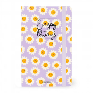 Lined Notebook - Photo Notebook - Medium - Daisy