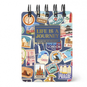 Lined Mini - Spiral Notepad- Travel