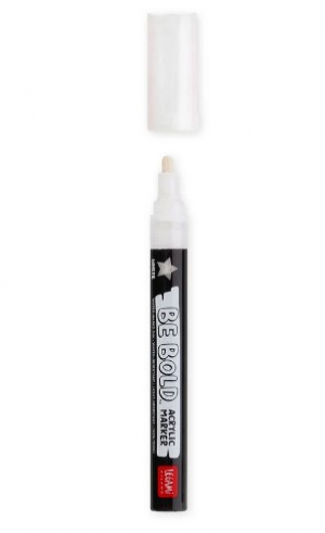 Acrylic Marker - Be Bold - White