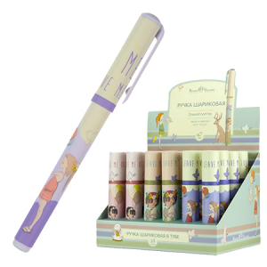 Գրիչ DreamWrite Девочка и кролики 0,7մմ կապույտ