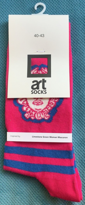 Գուլպա Limestone green woman, Limited edition