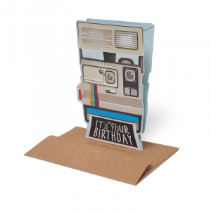 Lovely Greeting Cards - 11,5X17 - Camera