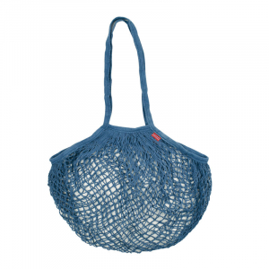 Cotton Mesh Bag - Blue
