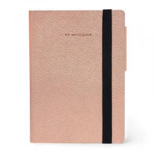 Notebook - Small Lined Rose Gold
