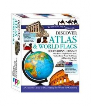 Wonders of Learning Box Set - Discover Atlas & World Flags