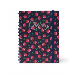 Նոթատետր - Notebook With Spiral Bound Large - Cherry Bomb