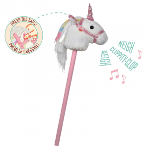 Hobby Horse With Sound - Hobby Horse - Unicorn
