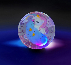 Legami Unicorn Light-up Bouncy Ball