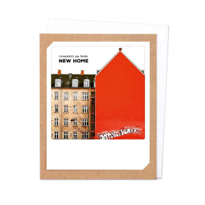 Greeting Card - Congrats on your new home (braun)