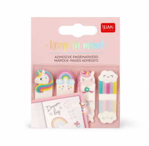 Adhesive Pagemarkers - Keep in Mind - Unicorn