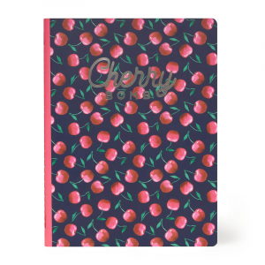 Notebook - Medium - Lined - Cherry Bomb