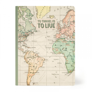 Notebook - Quaderno  -  Large Lined - Travel