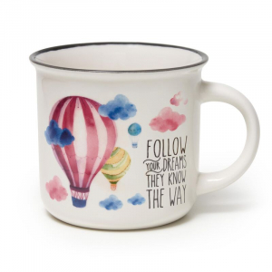 Cup-Puccino - Porcelain cup - Air Balloon