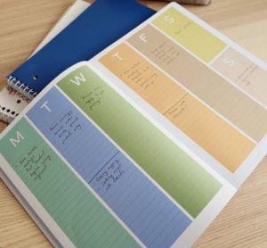 Undated Weekly Planner