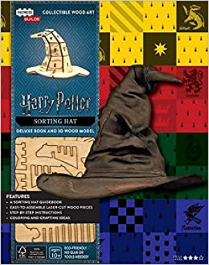 IncrediBuilds: Harry Potter: Sorting Hat Deluxe Book & 3D Wood Model