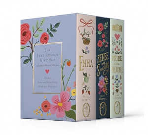 The Jane Austen Gift Set: A Puffin in Bloom 3-Book Collection: Pride and Prejudice, Emma, and Sense