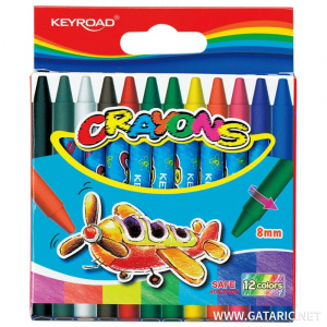 Կավիճ ոսկից KeyRoad 12 գույն