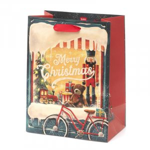 Gift Bag - Medium - Xmas Window