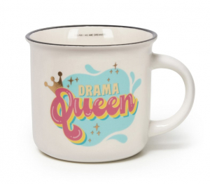 New Bone China Porcelain Mug - Cup- Puccino - Drama Queen