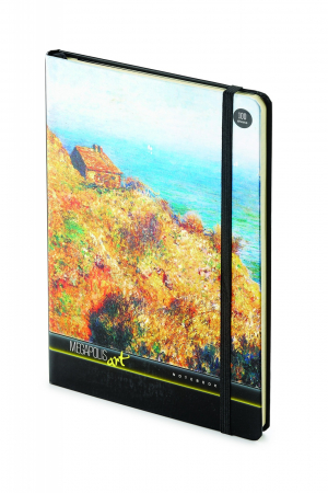 Записная Книжка Megapolis Journal 100л На Резинке Искусство Клетка