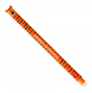 Legami Erasable Rollerball Pen - Tiger